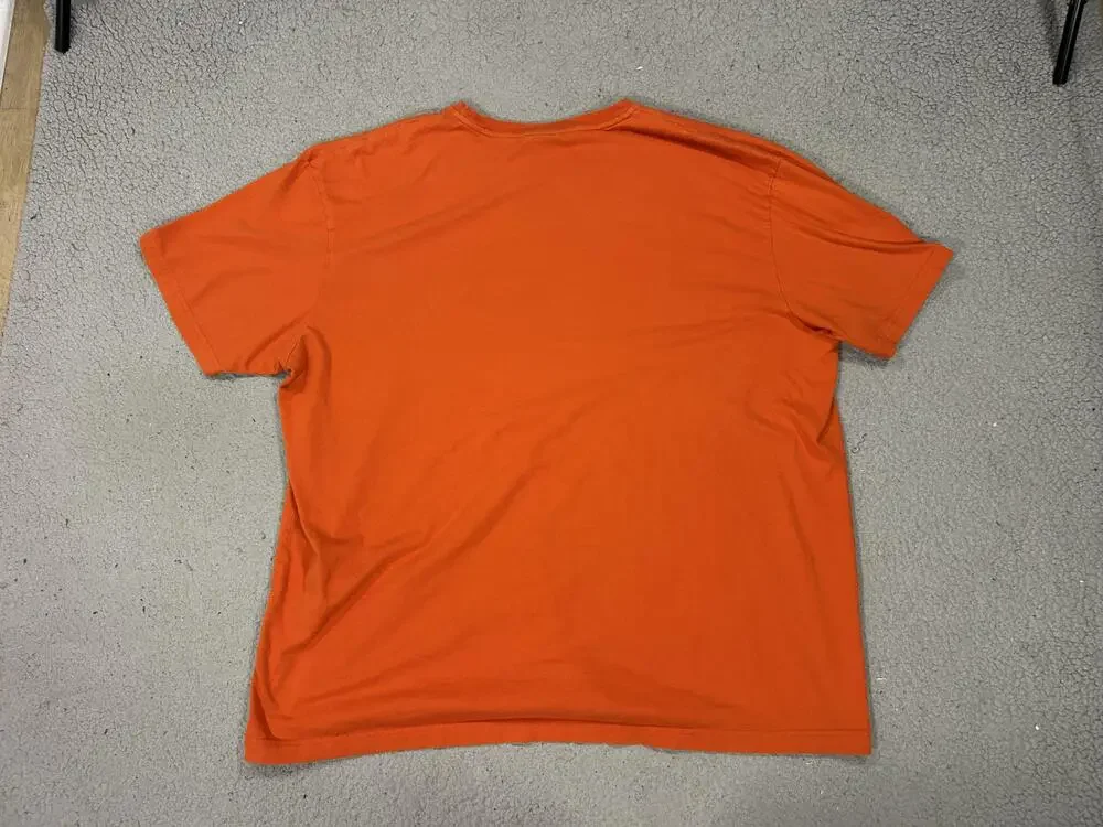 Polo Ralph Lauren Shirt Mens 2XL Orange Eagle New York USA T-Shirt Marines Army